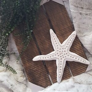 Habitat Decor Wall Art Nwt Starfish Wood Beach Poshmark
